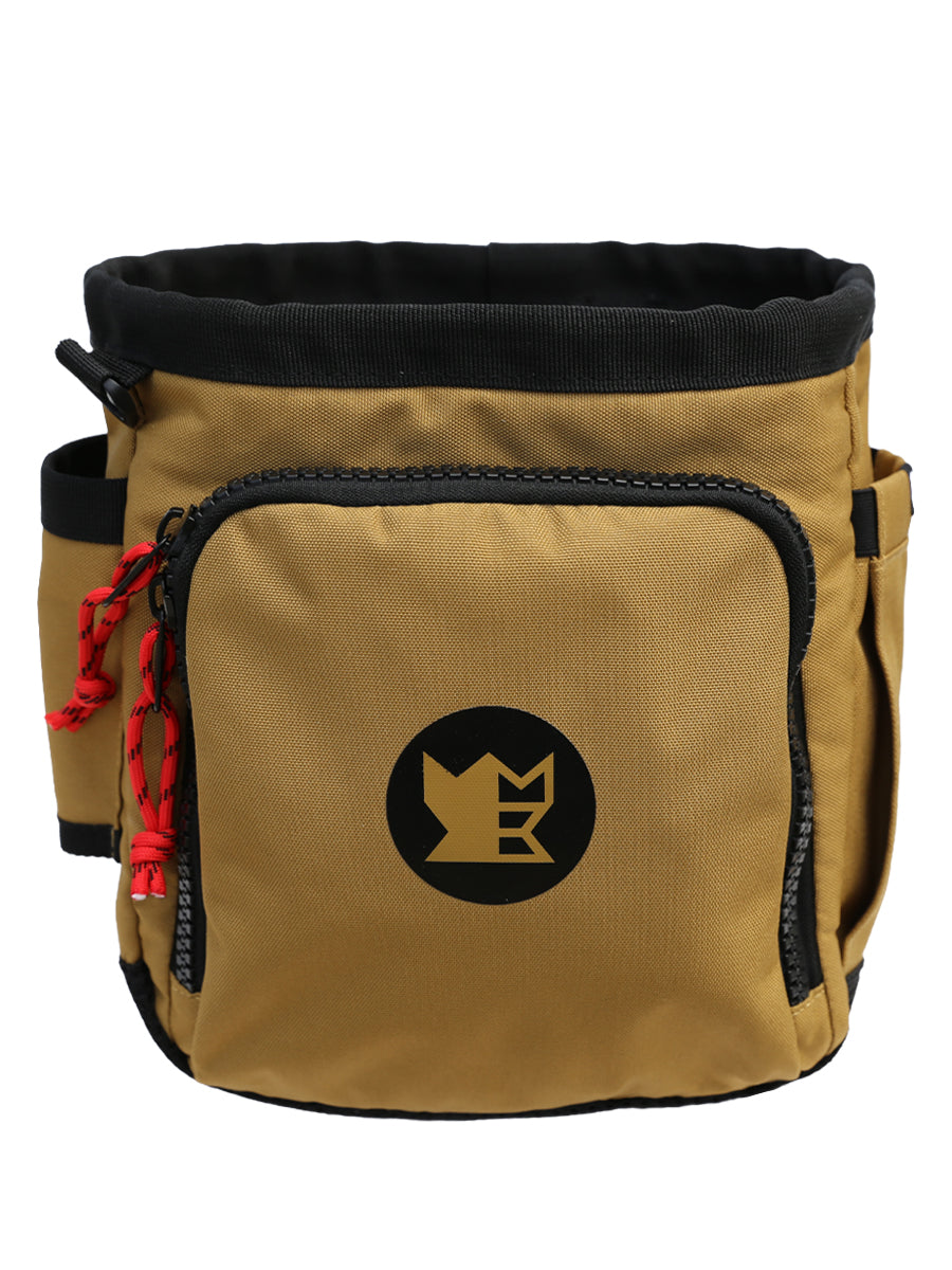 Milbea "ROOK" metal detecting finds bag in Khaki. Comes with a matching sheath. 