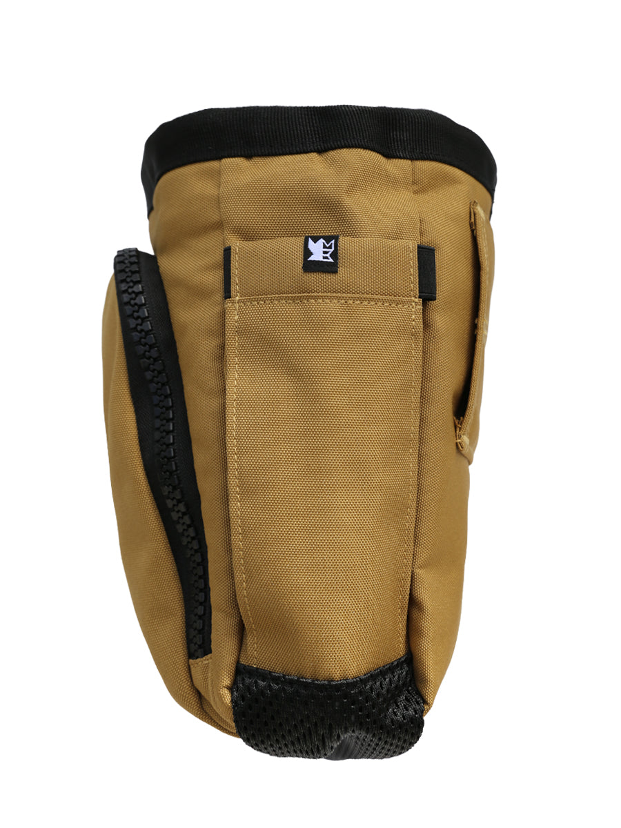 Milbea "ROOK" metal detecting finds bag in Khaki. Comes with a matching sheath. 