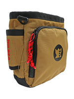 Milbea "ROOK" metal detecting finds bag in Khaki. Comes with a matching sheath. 