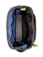 Milbea "ROOK" metal detecting finds bag in Navy. Comes with a matching sheath.