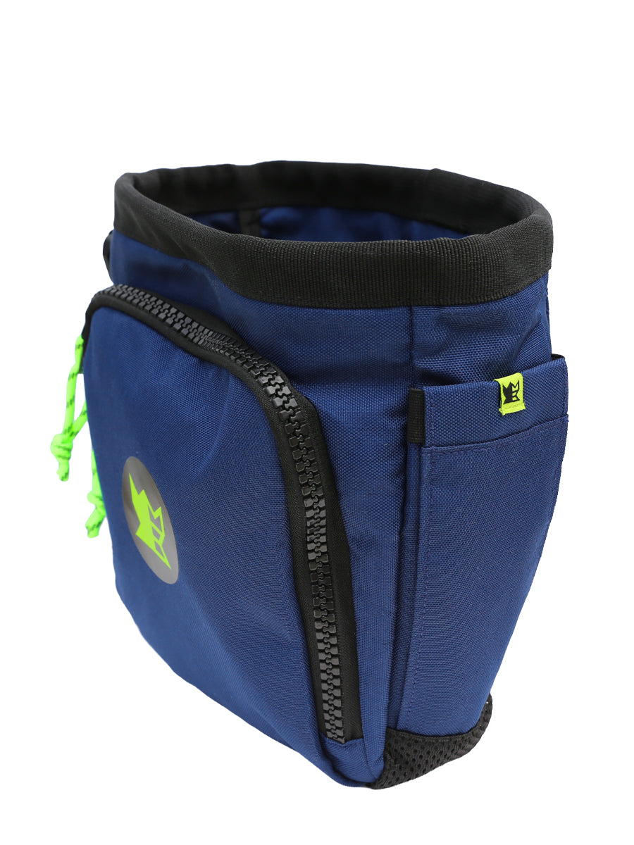 Milbea "ROOK" metal detecting finds bag in Navy. Comes with a matching sheath.